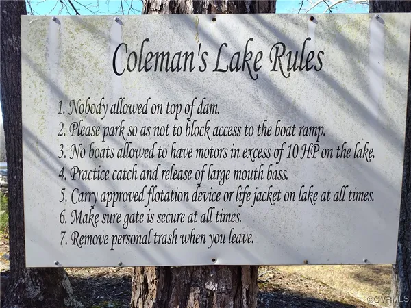 $137,900 | Lot 9 Colemans Lake Road, Ford, VA 23850