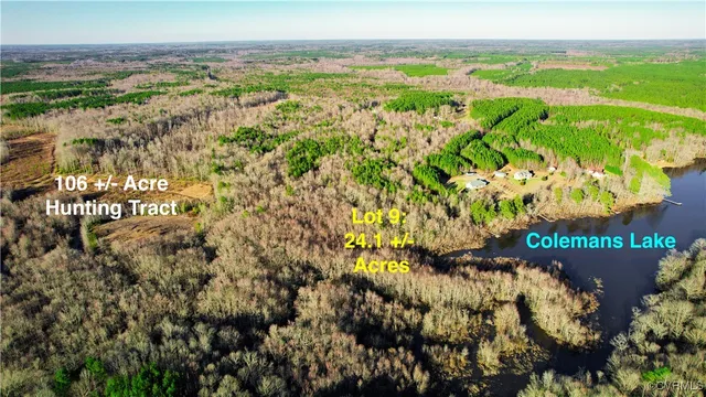 $134,700 | Lot 9 Colemans Lake Road, Ford, VA 23850