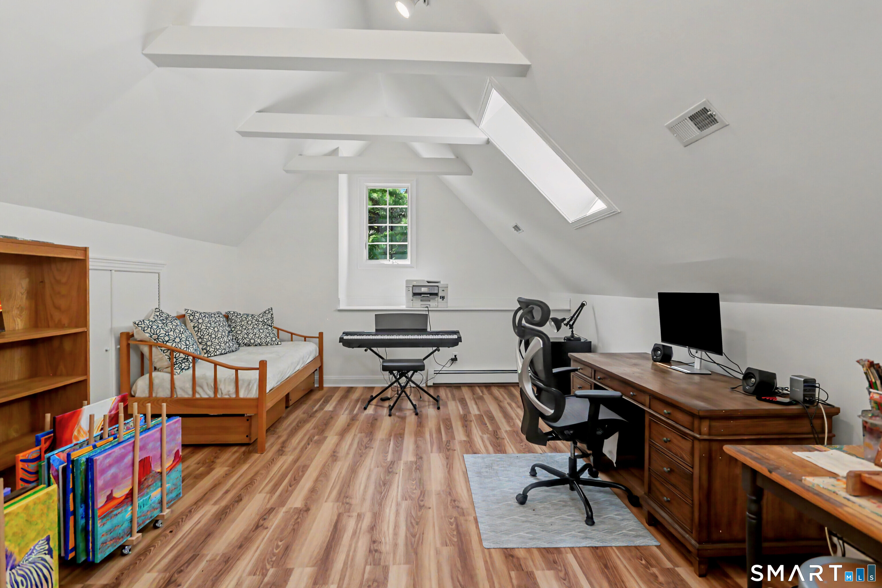 186 Compo Road South Westport, CT 06880 - Photo 23 of 40 This Bedroom is on the second floor and can double as a studio or office