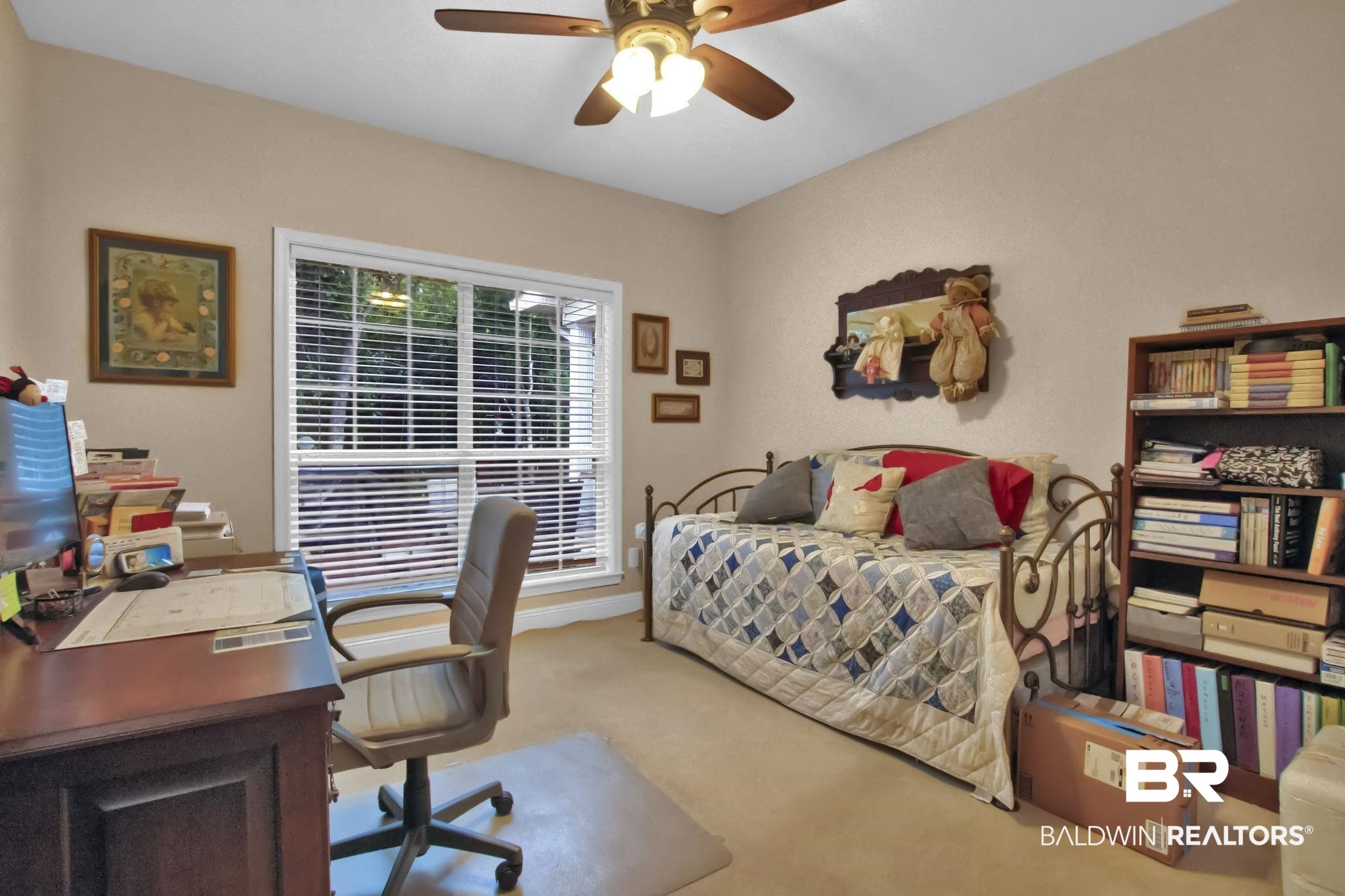 1 Bens Bluff Daphne, AL 36527 - Photo 38 of 56 Carpeted bedroom with ceiling fan