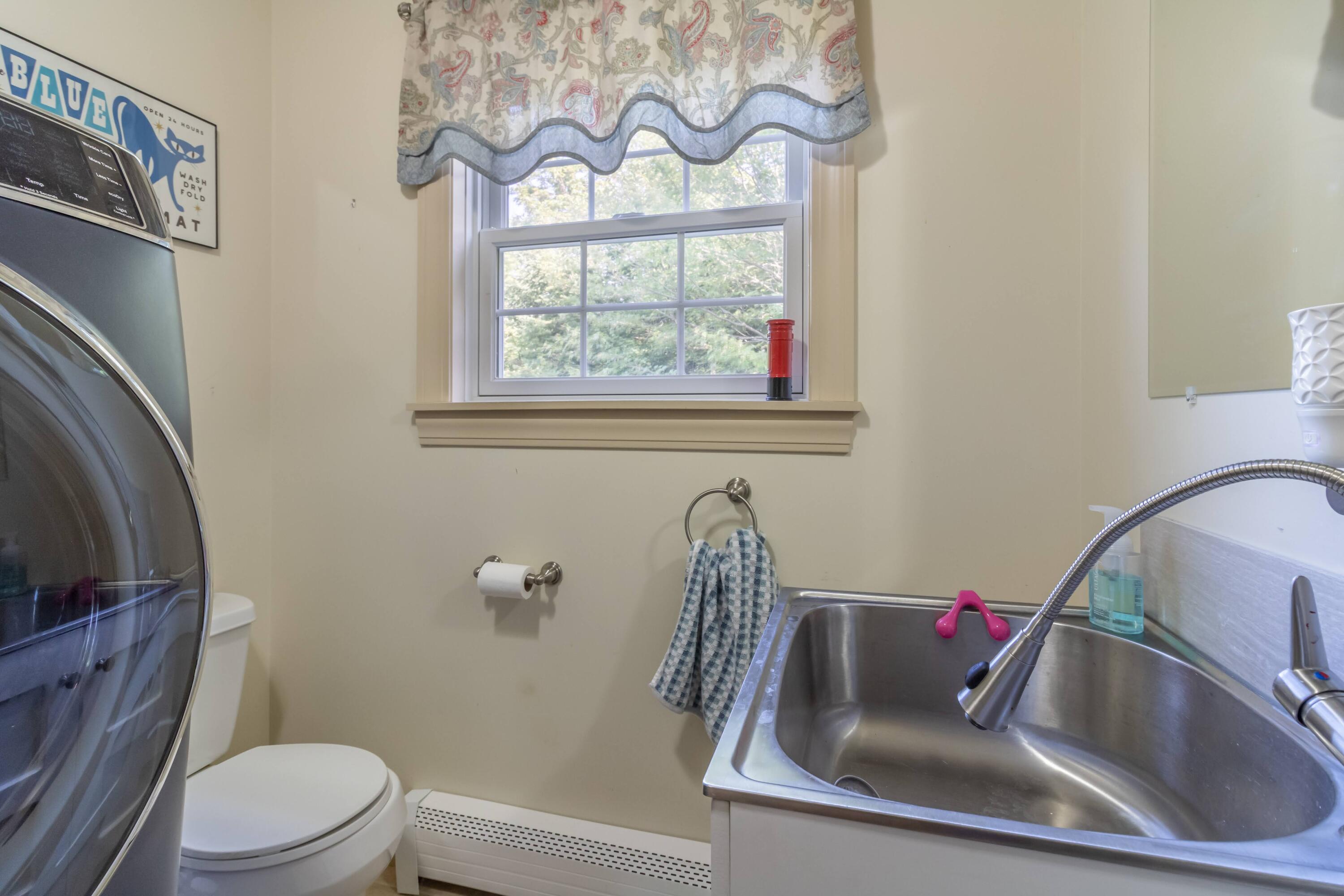 36 Tamarac Road Ellsworth, ME 04605 - Photo 30 of 58 First Floor Half Bath & Laundry Room