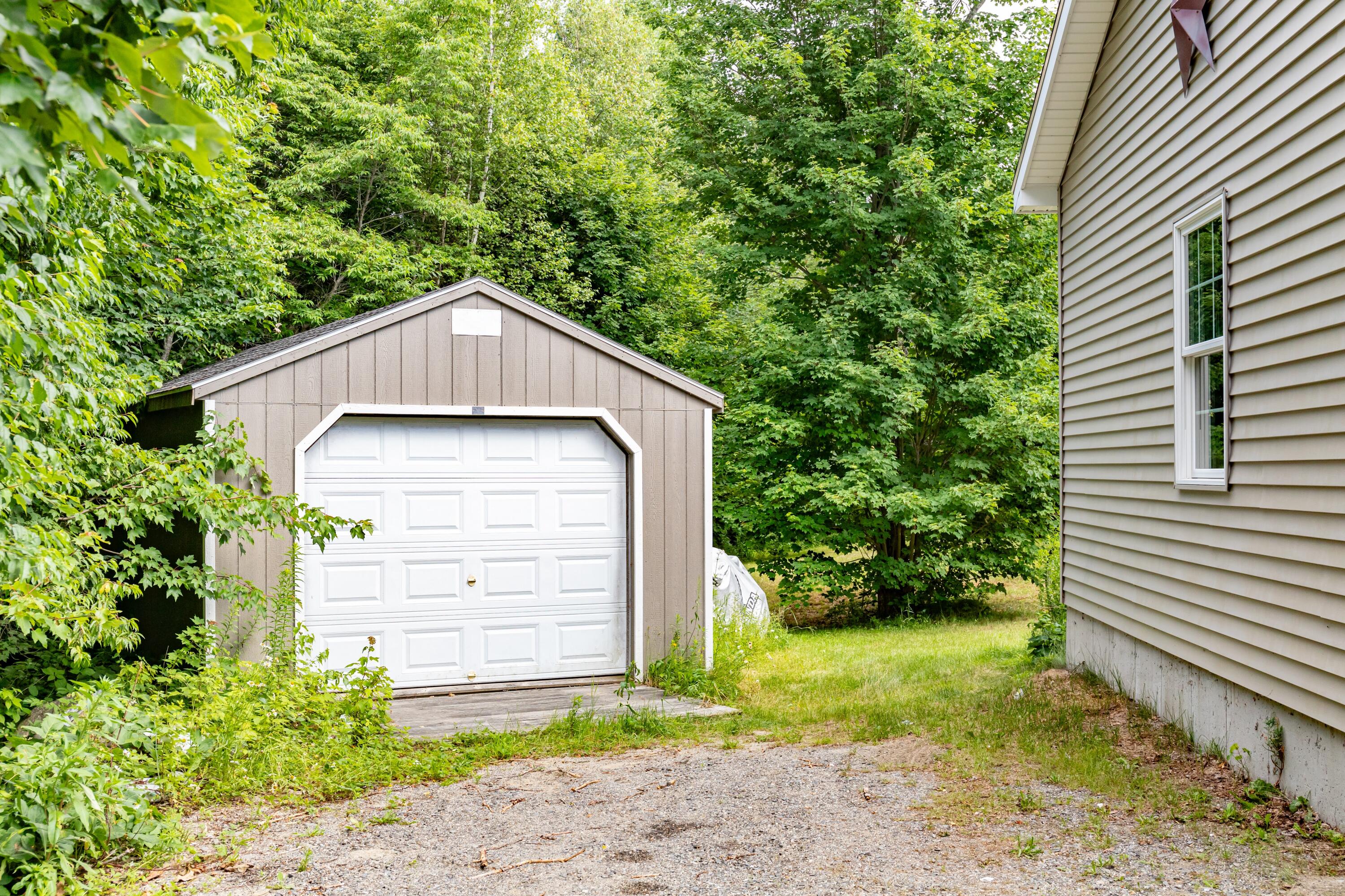 36 Tamarac Road Ellsworth, ME 04605 - Photo 40 of 58 Detached 1 Car Garage with Storage Space