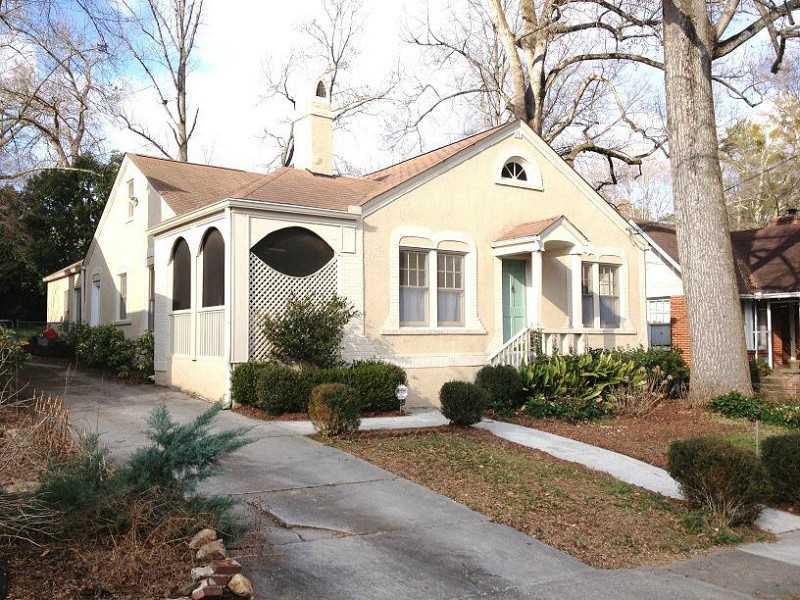 125 Lucerne Street Decatur, GA 30030 - Photo 1 of 1 Exterior Front. Wonderful Great Lakes location between Glenlake pool, tennis courts & playground and Clairemont Elem - Decatur City School.