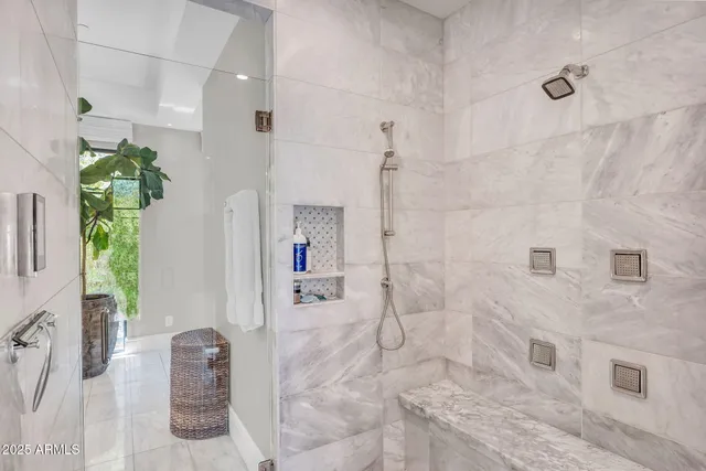 a view of a livingroom with furniture