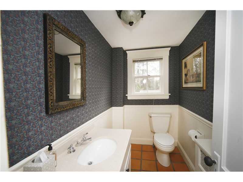 96 Rose Lane Darien, CT 06820 - Photo 12 of 23 a bathroom with a sink a toilet and bathtub