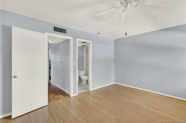 wooden floor in an empty room