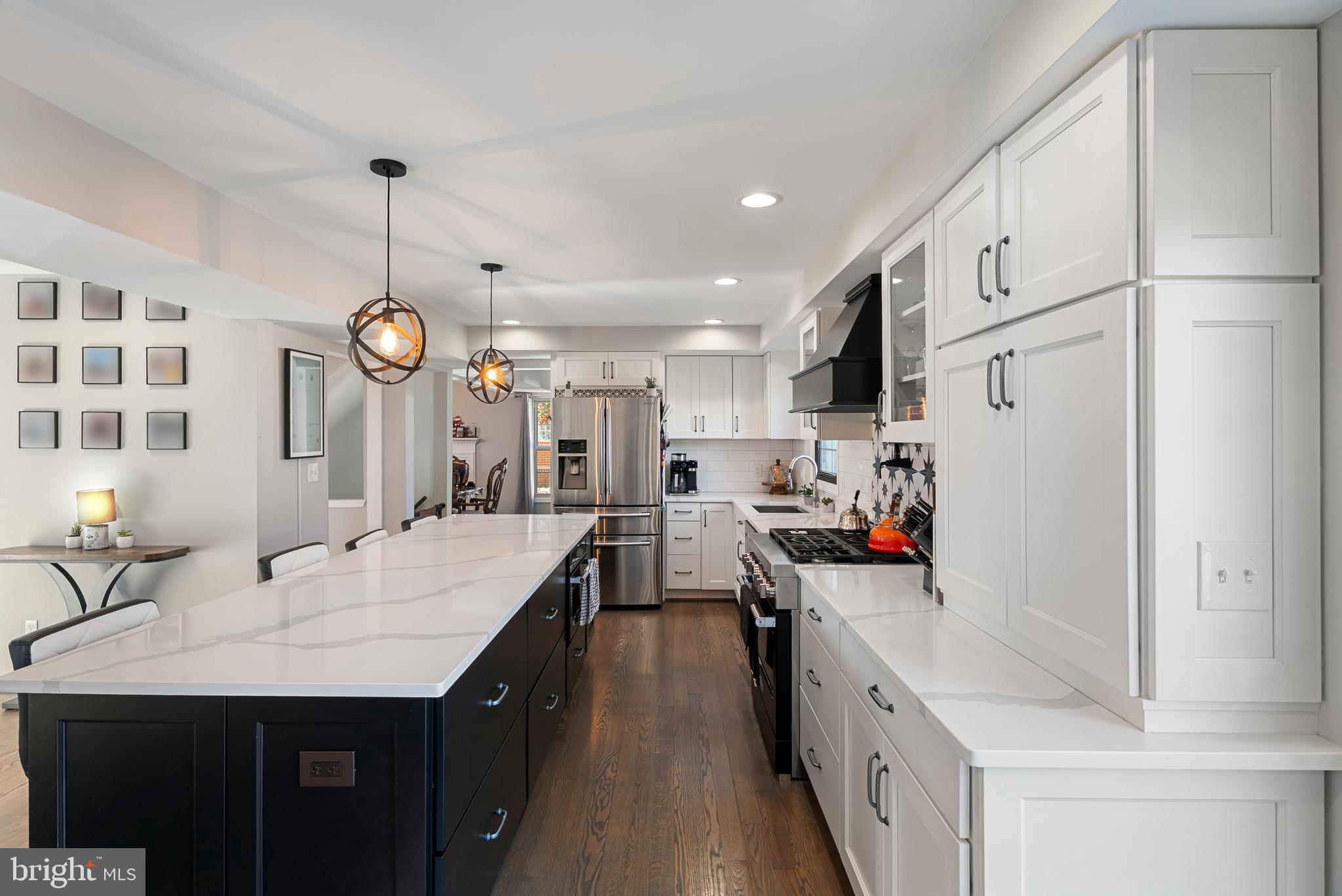 3100 Franklin Street Alexandria, VA 22306 - Photo 7 of 55 a kitchen with counter top space cabinets and refrigerator