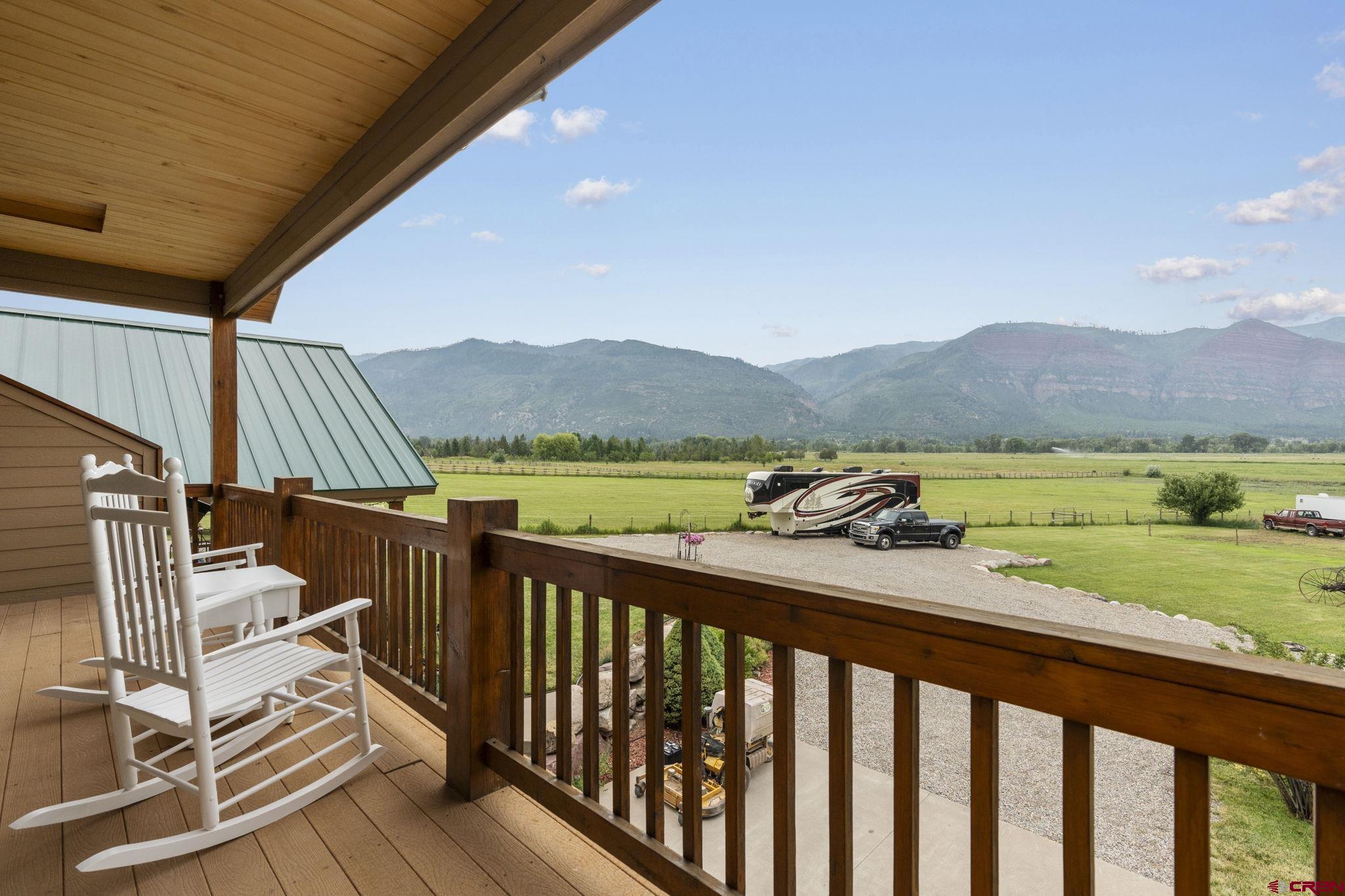 33140 Highway 550 Durango, CO 81301 - Photo 23 of 38 a view of a city from a balcony