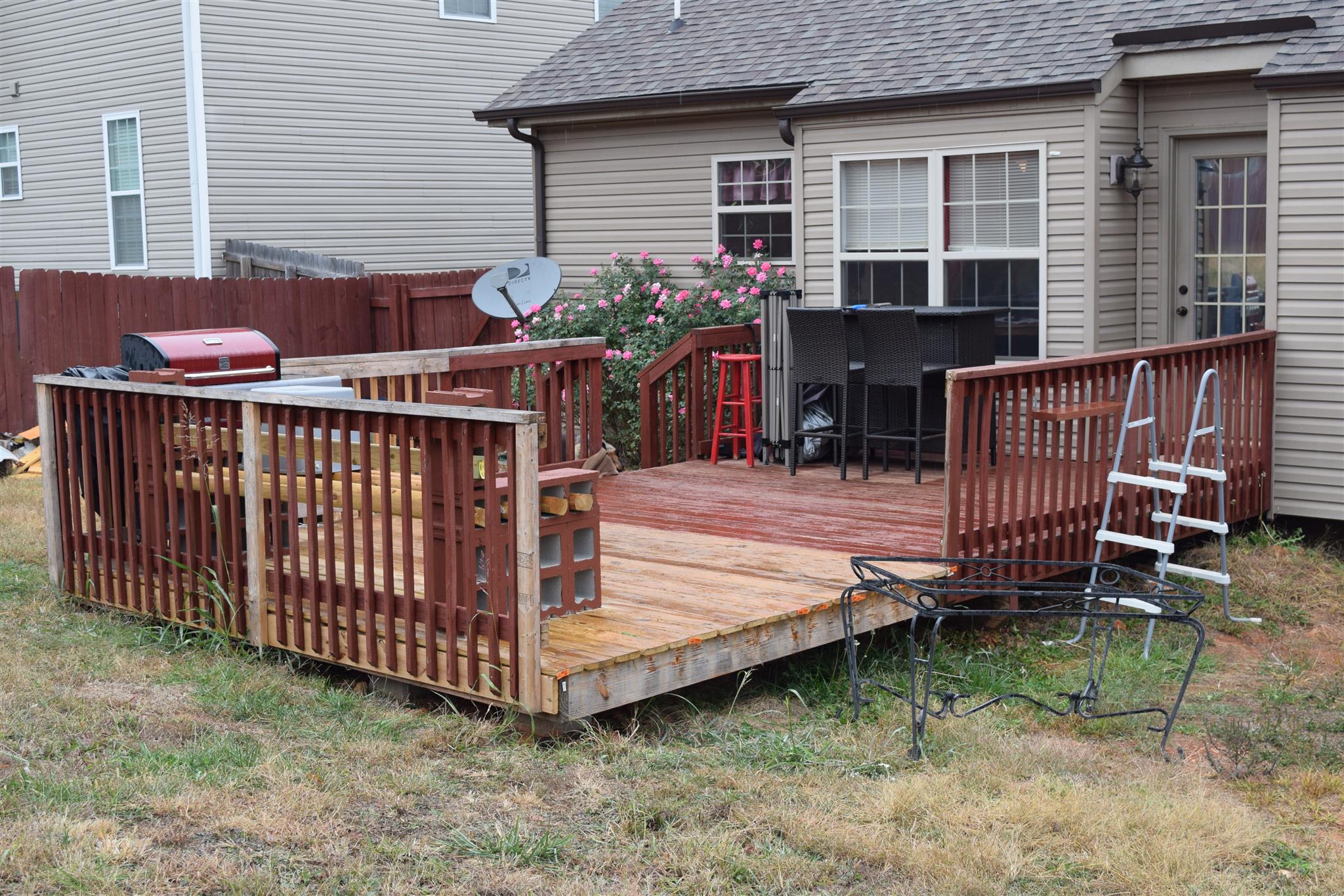 1494 Raven Road Clarksville, TN 37042 - Photo 24 of 25 a view of a deck with a table and chairs