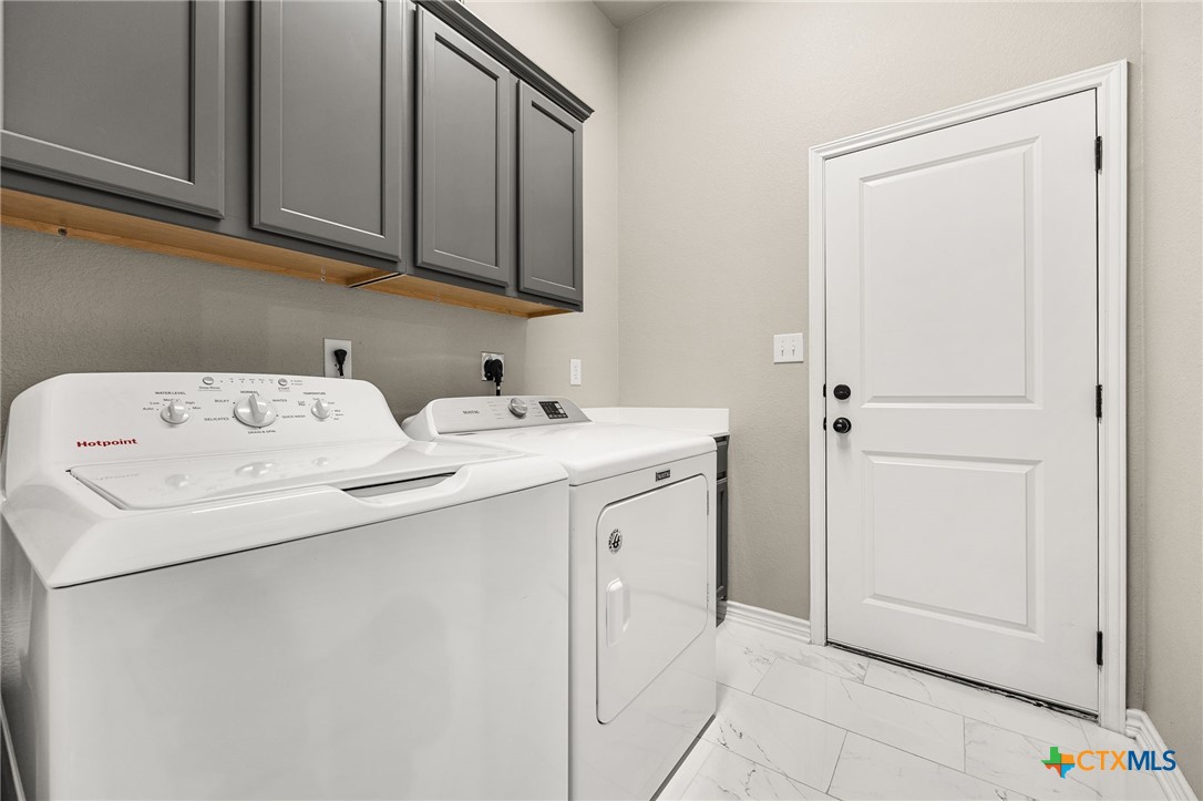 223 Sand Flat Lane Temple, TX 76502 - Photo 23 of 33 a utility room with dryer and washer