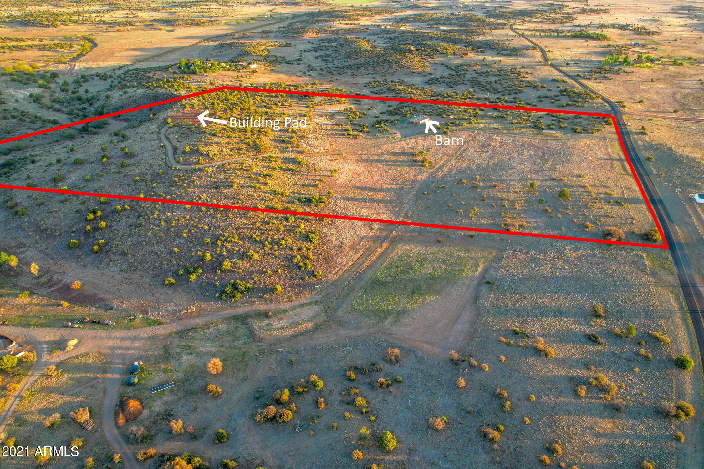 0 North Tonto Road, Unit 23 Prescott, AZ 86305 - Photo 5 of 19 Aerial View - 0 Tonto Lot 23