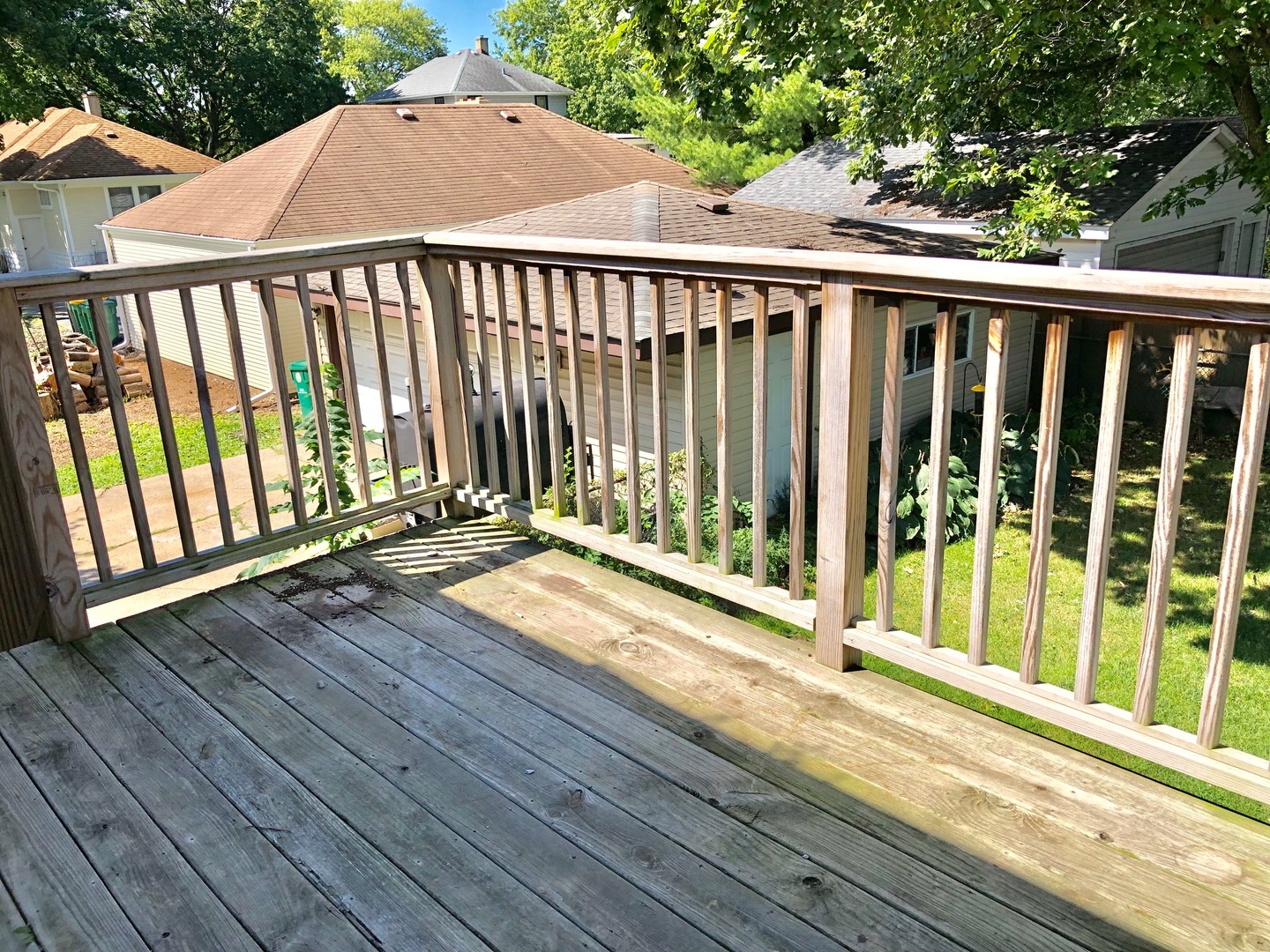 1111 Lincoln Street, Unit 2 Lockport, IL 60441 - Photo 10 of 13 a view of a wooden deck