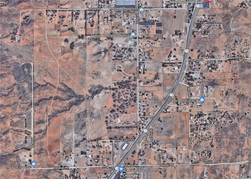 21 Ethanac Road Perris, CA 92570 - Photo 1 of 1 a aerial view of a yard