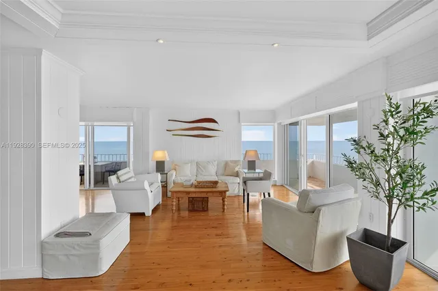 a workspace with furniture and wooden floor