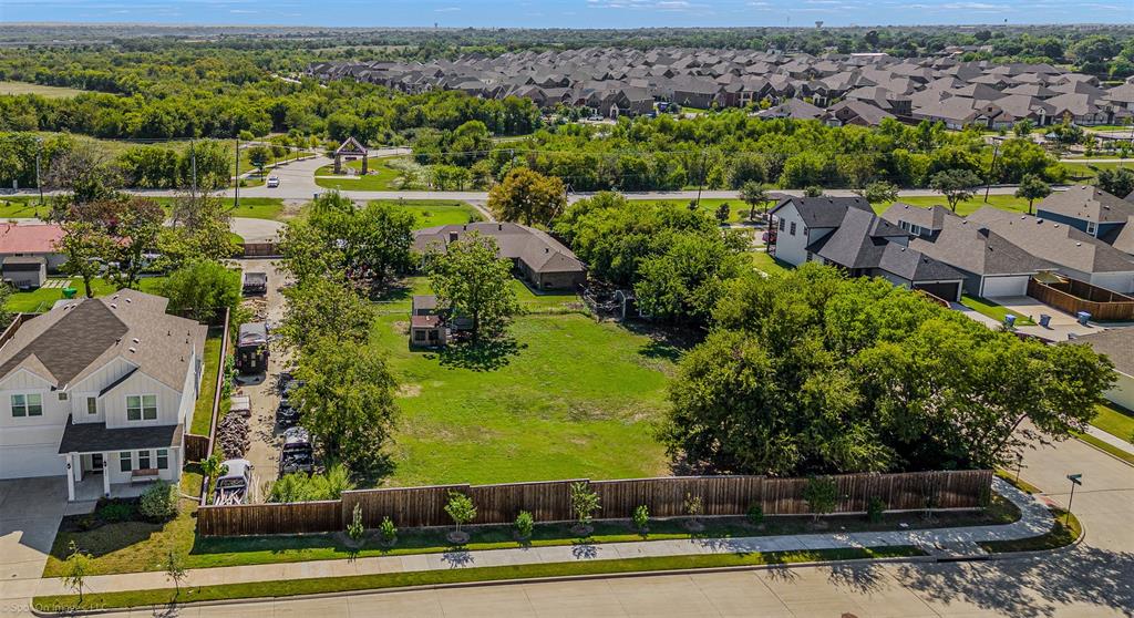 3713 Hickox Road Rowlett, TX 75089 - Photo 30 of 39 an aerial view of residential houses with outdoor space and swimming pool