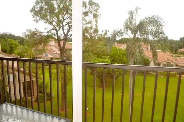 a view of balcony with outdoor space