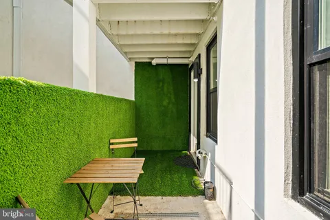 a view of outdoor space and deck