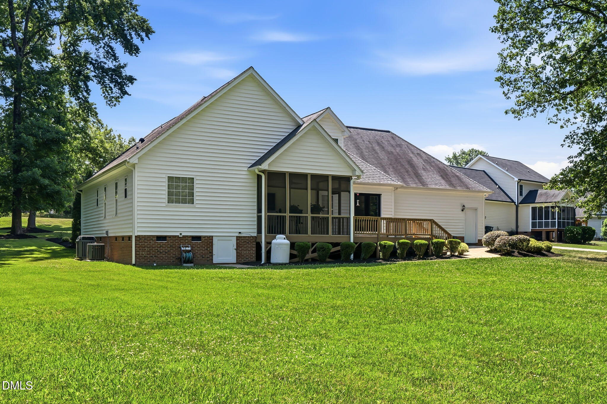 1112 Tyler Farms Drive Raleigh, NC 27603 - Photo 54 of 78 a view of a house with a yard and sitting area
