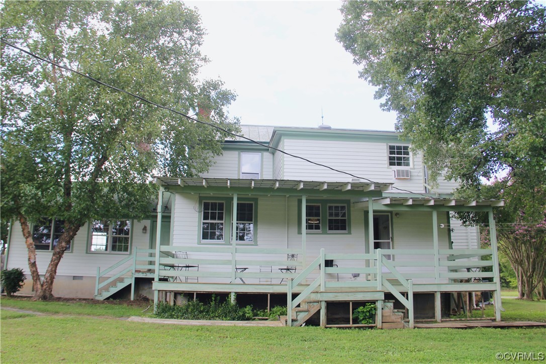 132 Carter Road Cumberland, VA 23040 - Photo 4 of 45 a front view of house with yard barbeque and outdoor seating