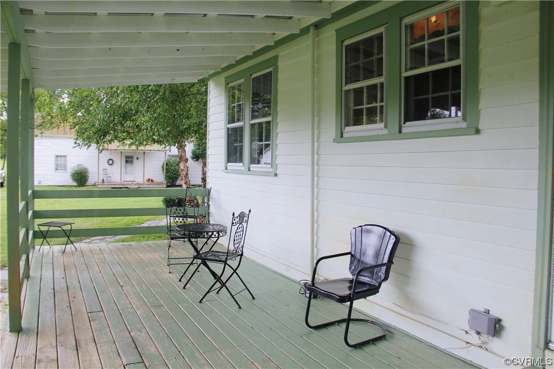 132 Carter Road Cumberland, VA 23040 - Photo 6 of 45 a view of a two chairs in a deck
