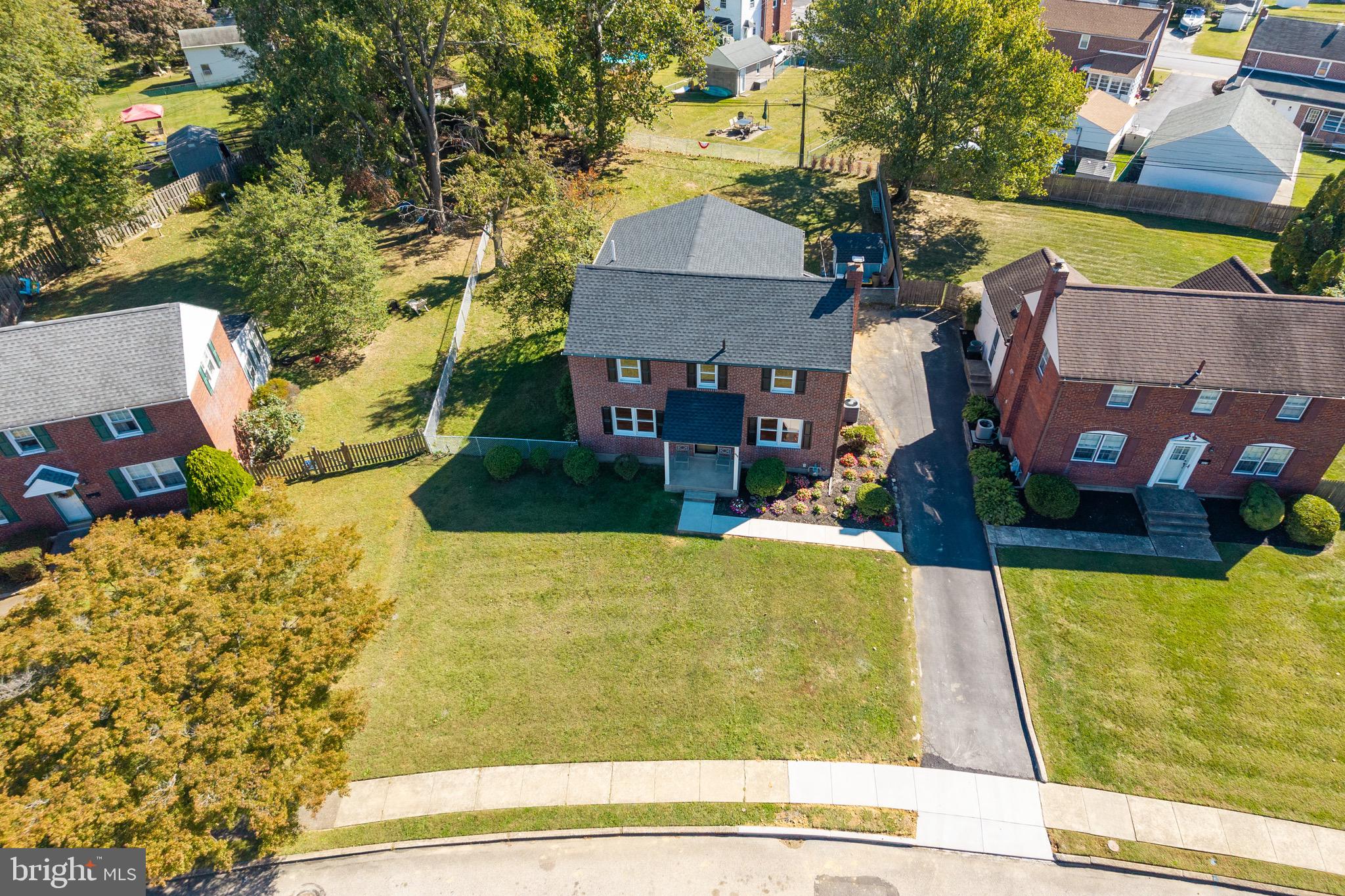 428 Adair Road Holmes, PA 19043 - Photo 5 of 59 Front Drone View