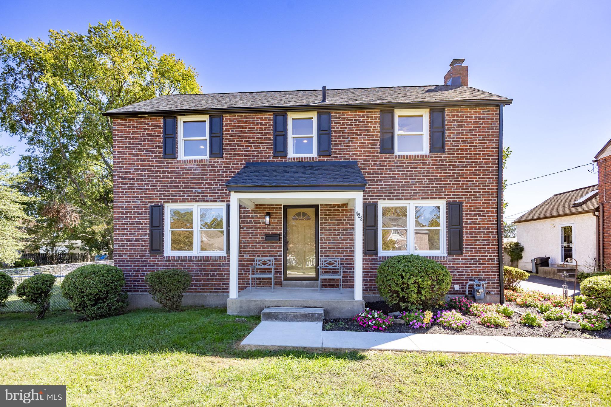 428 Adair Road Holmes, PA 19043 - Photo 51 of 59 a front view of a house with a yard