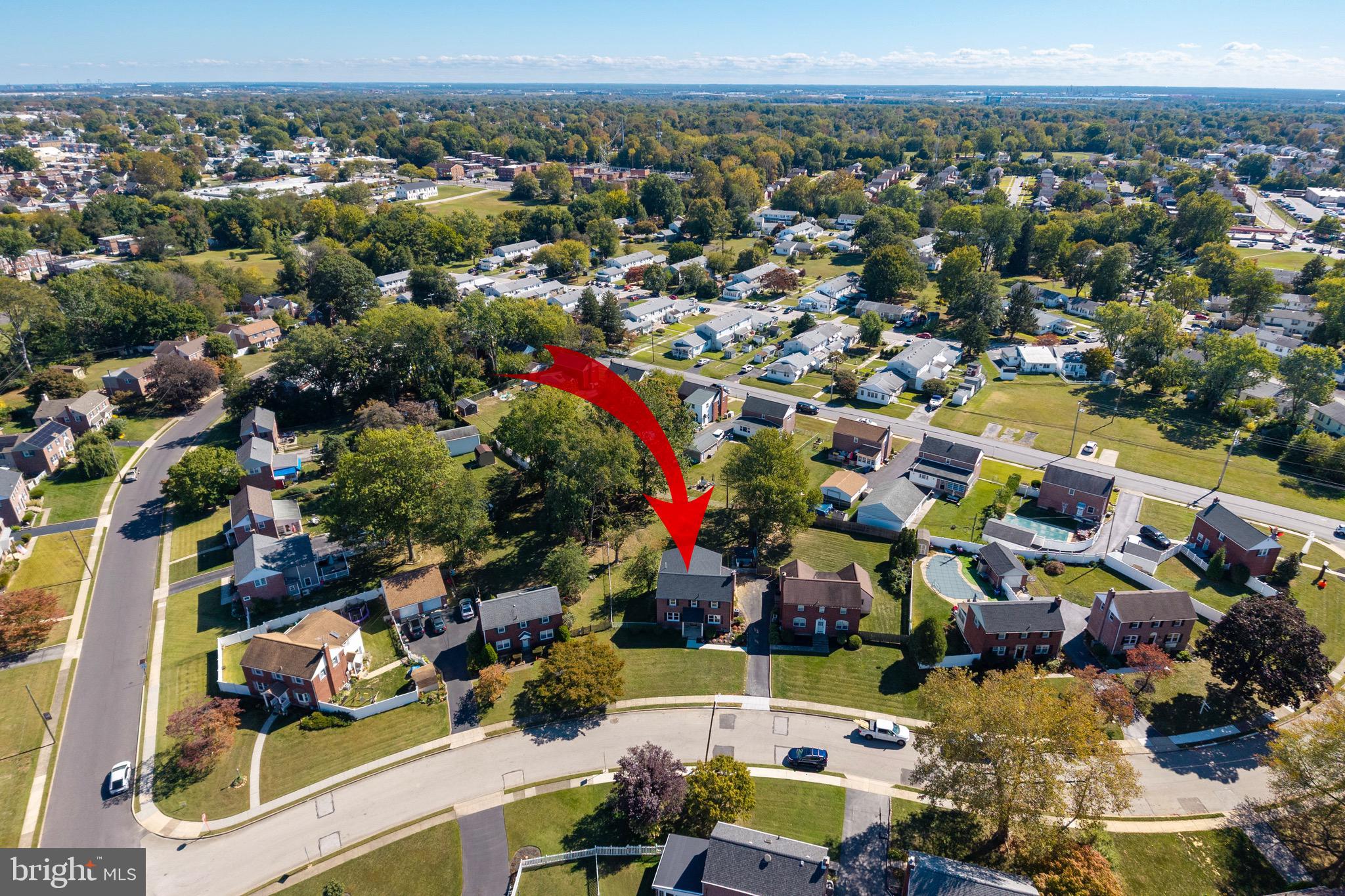 428 Adair Road Holmes, PA 19043 - Photo 55 of 59 an aerial view of a city