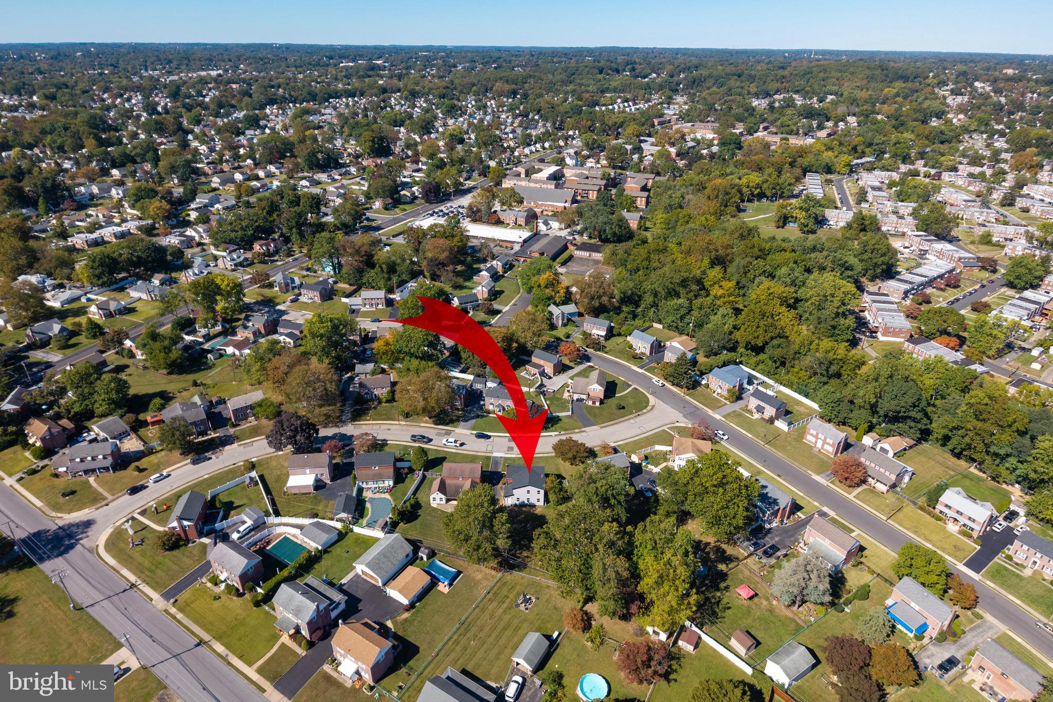 428 Adair Road Holmes, PA 19043 - Photo 56 of 59 an aerial view of multiple house