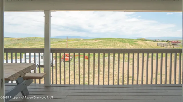 a view of a ocean from a balcony