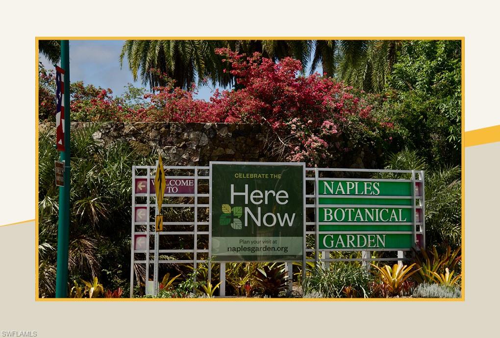 3724 Grove Circle Naples, FL 34112 - Photo 8 of 14 a sign that is on the side of a road