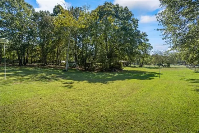 a view of a golf course