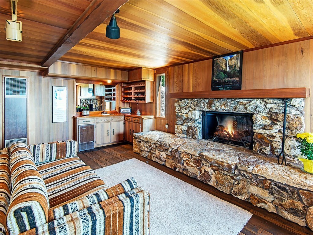 816 Toni Court Incline Village, NV 89451 - Photo 20 of 22 a bedroom with furniture and a fireplace