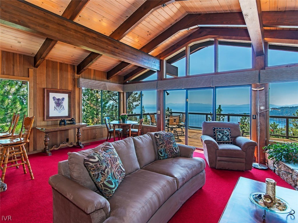 816 Toni Court Incline Village, NV 89451 - Photo 7 of 22 a outdoor living space with furniture and a fireplace