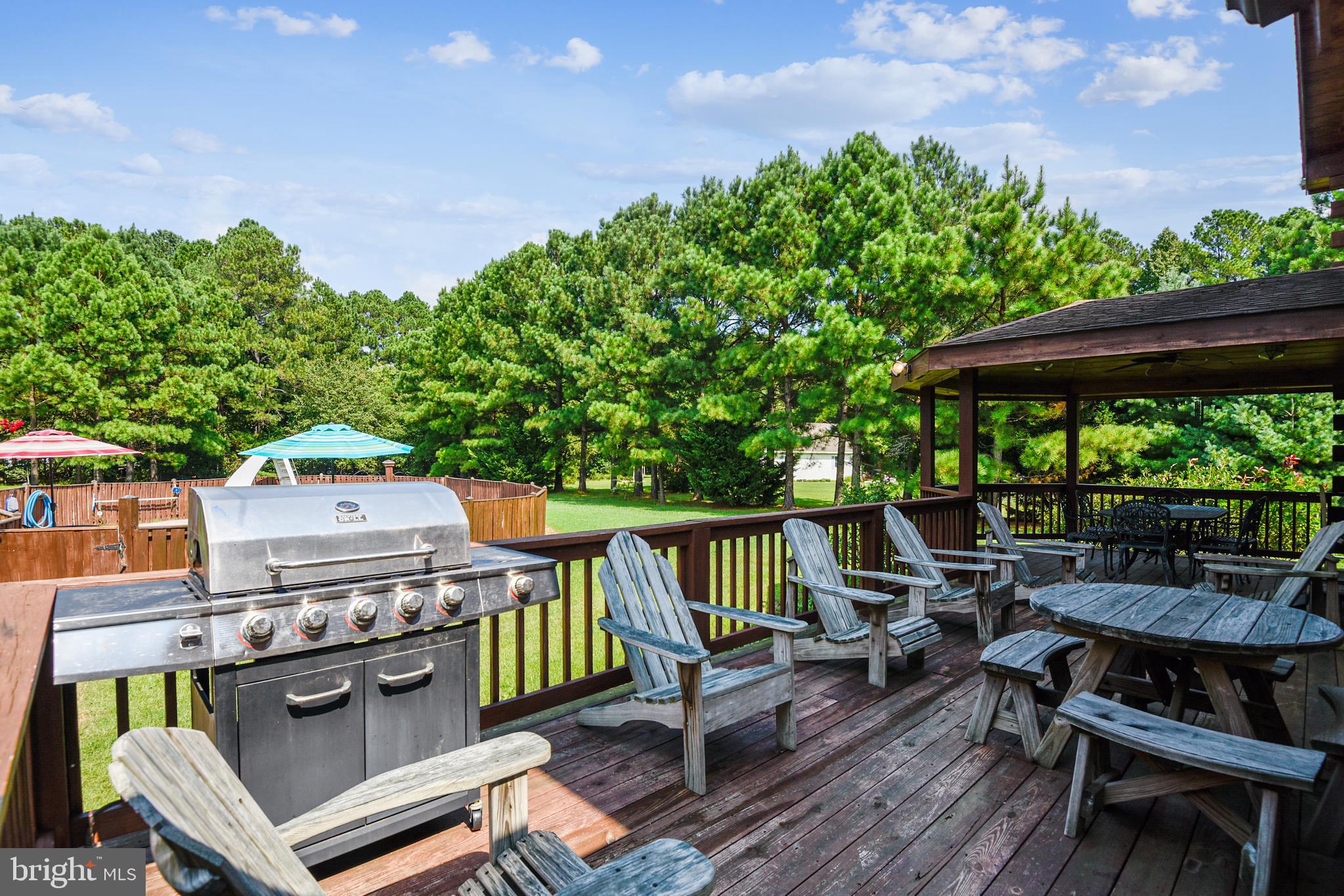 25758 Edgeview Road Royal Oak, MD 21662 - Photo 14 of 29 Partially covered deck/direct propane for grill