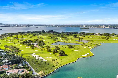 a view of a swimming pool with an ocean view