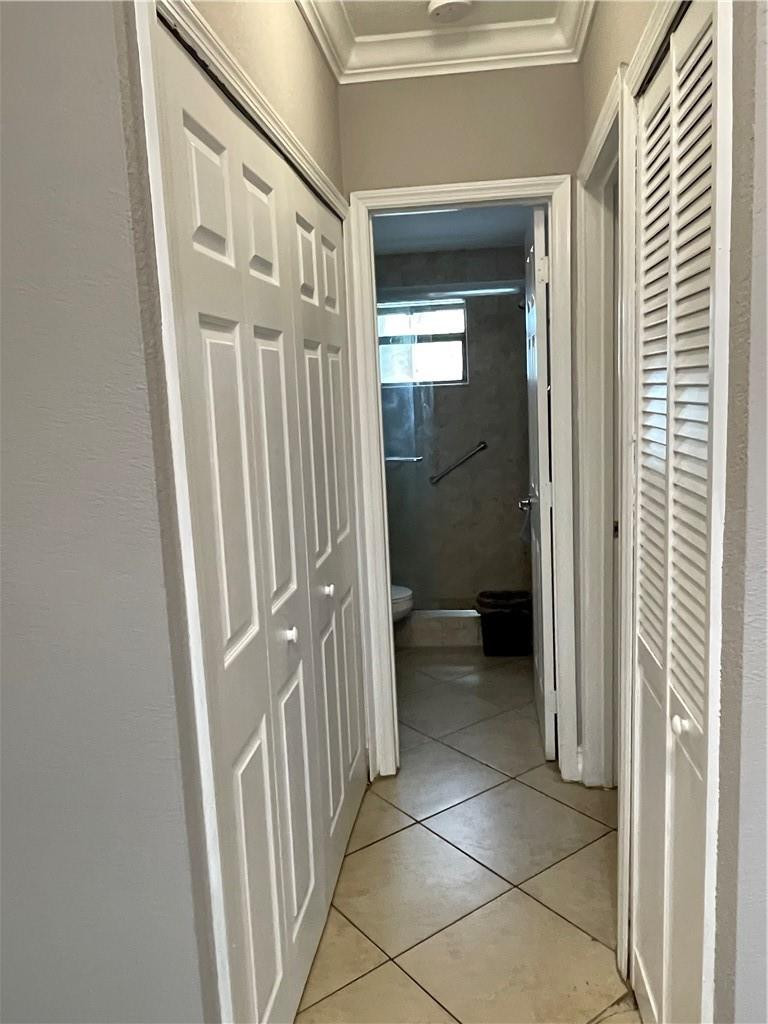 1925 Madison Street, Unit 4 Hollywood, FL 33020 - Photo 7 of 11 a view of a hallway with a door and a door