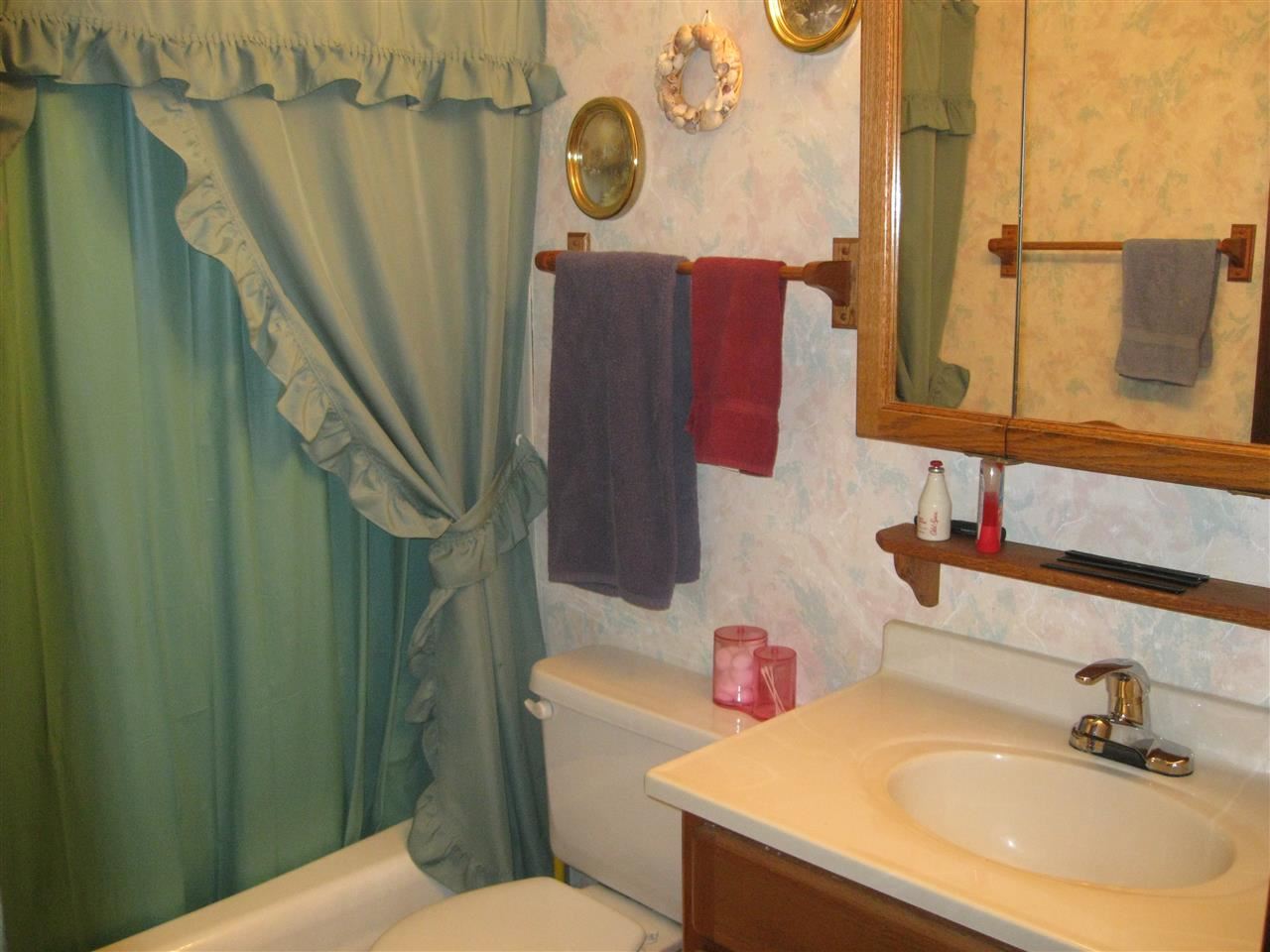 7114 Stephens Road Rockton, IL 61072 - Photo 14 of 20 a bathroom with a sink and mirror with toilet
