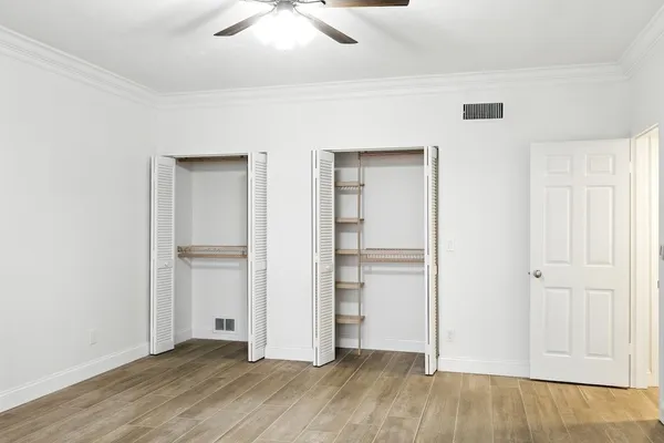 wooden floor in an empty room