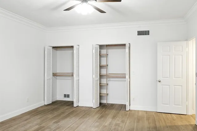 wooden floor in an empty room