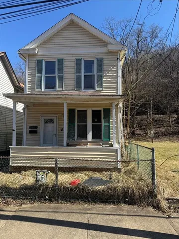 a view of a house with a window