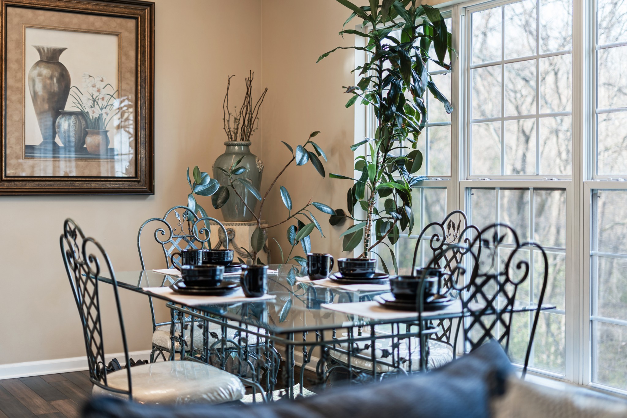 7105 Smokey Hill Road Antioch, TN 37013 - Photo 14 of 30 a view of a dining room with furniture window and wooden floor
