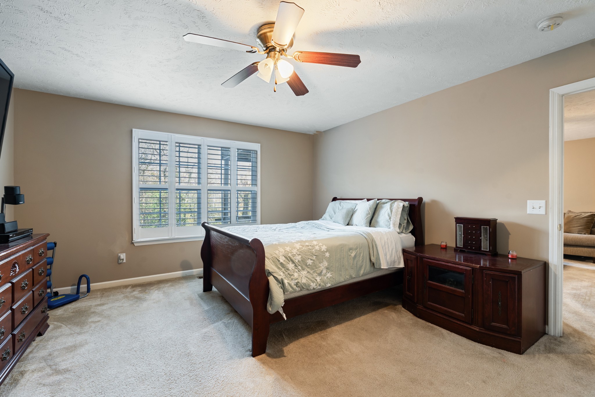 7105 Smokey Hill Road Antioch, TN 37013 - Photo 28 of 30 a bedroom with a bed dresser and a window