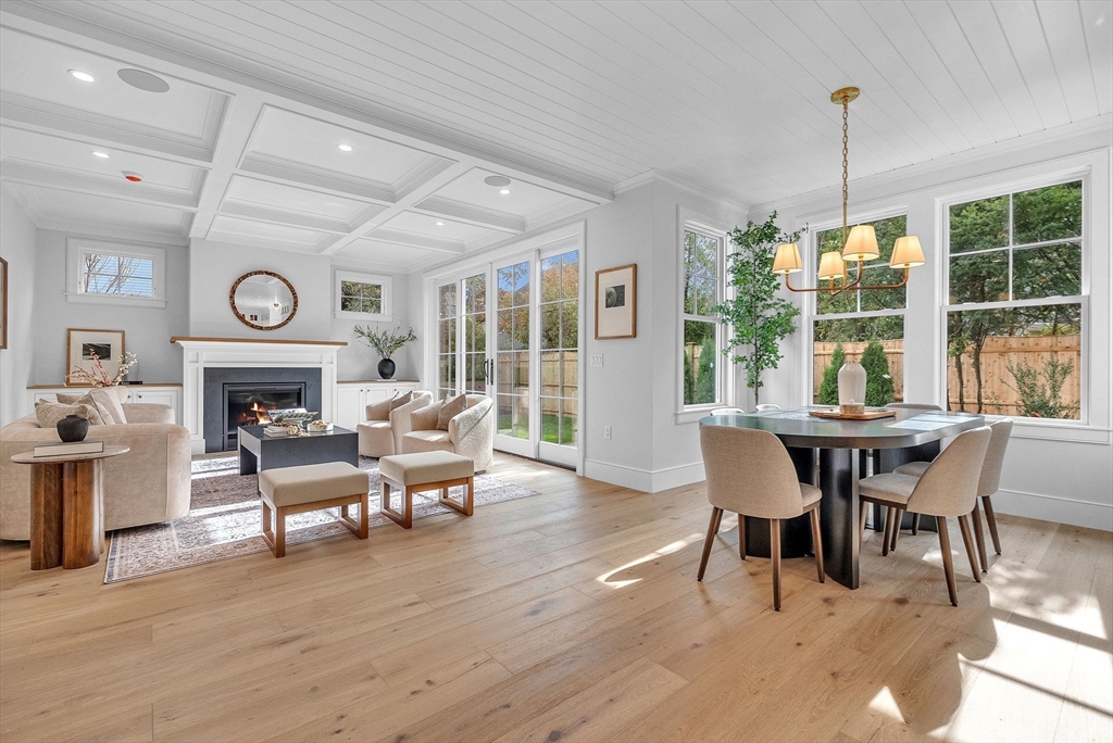 51 Boulder Brook Road Wellesley, MA 02481 - Photo 5 of 39 a view of a dining room with furniture window and wooden floor