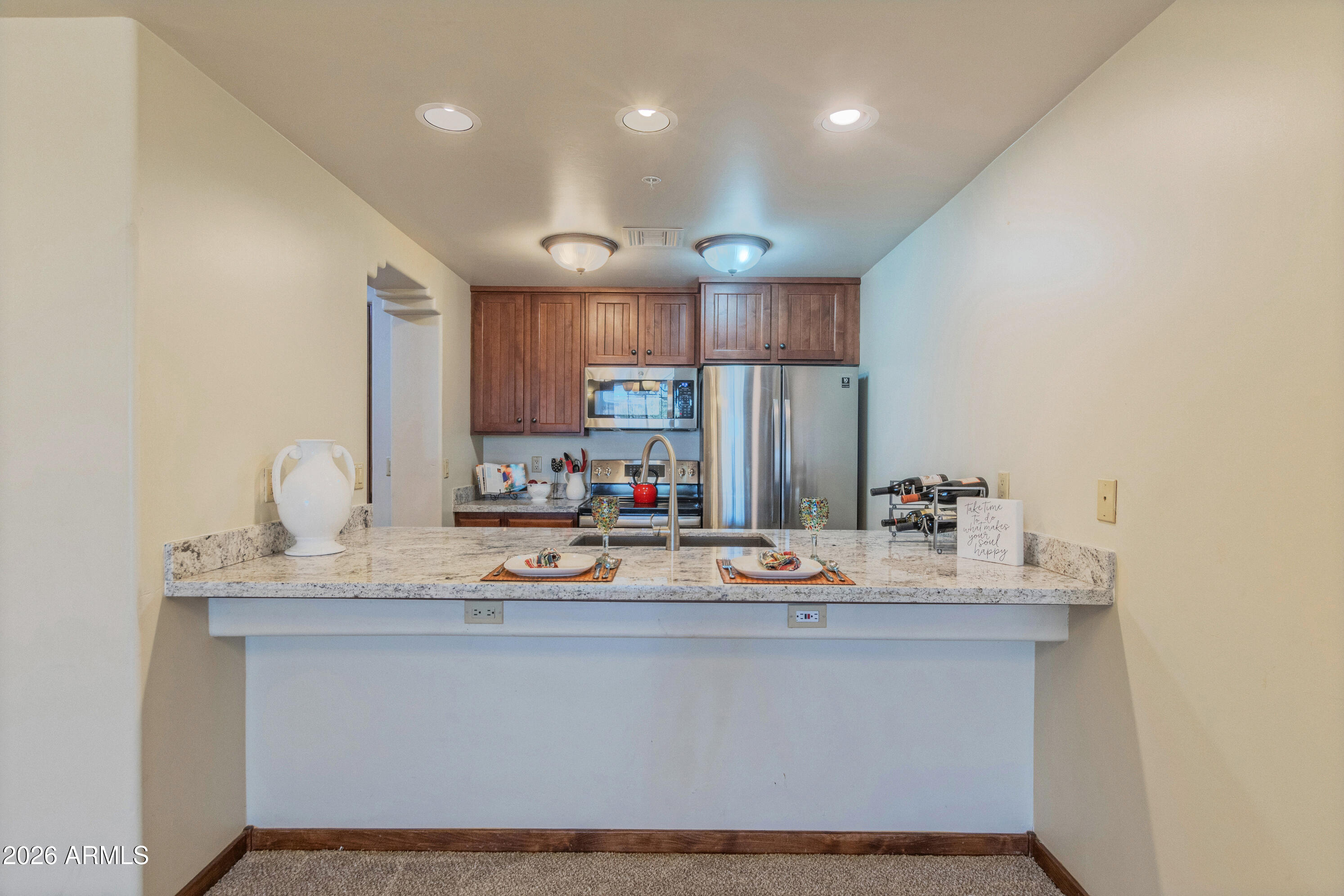 36601 North Mule Train Road, Unit B21 Carefree, AZ 85377 - Photo 7 of 33 Breakfast bar