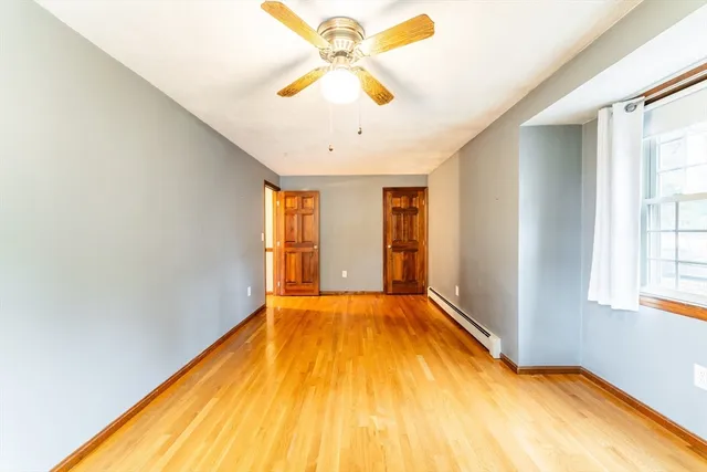 a view of an empty room with window