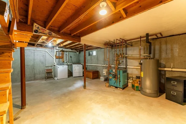 a view of a storage in a room