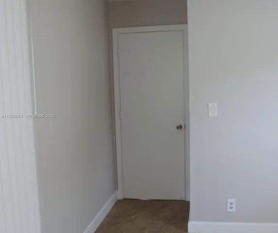 a view of a small space