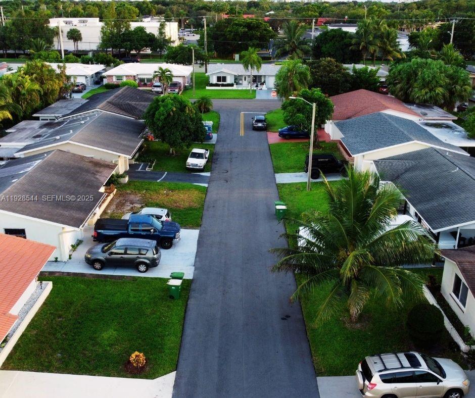 5709 Northwest 64th Way Tamarac, FL 33321 - Photo 46 of 51 aerial view of a house with garden