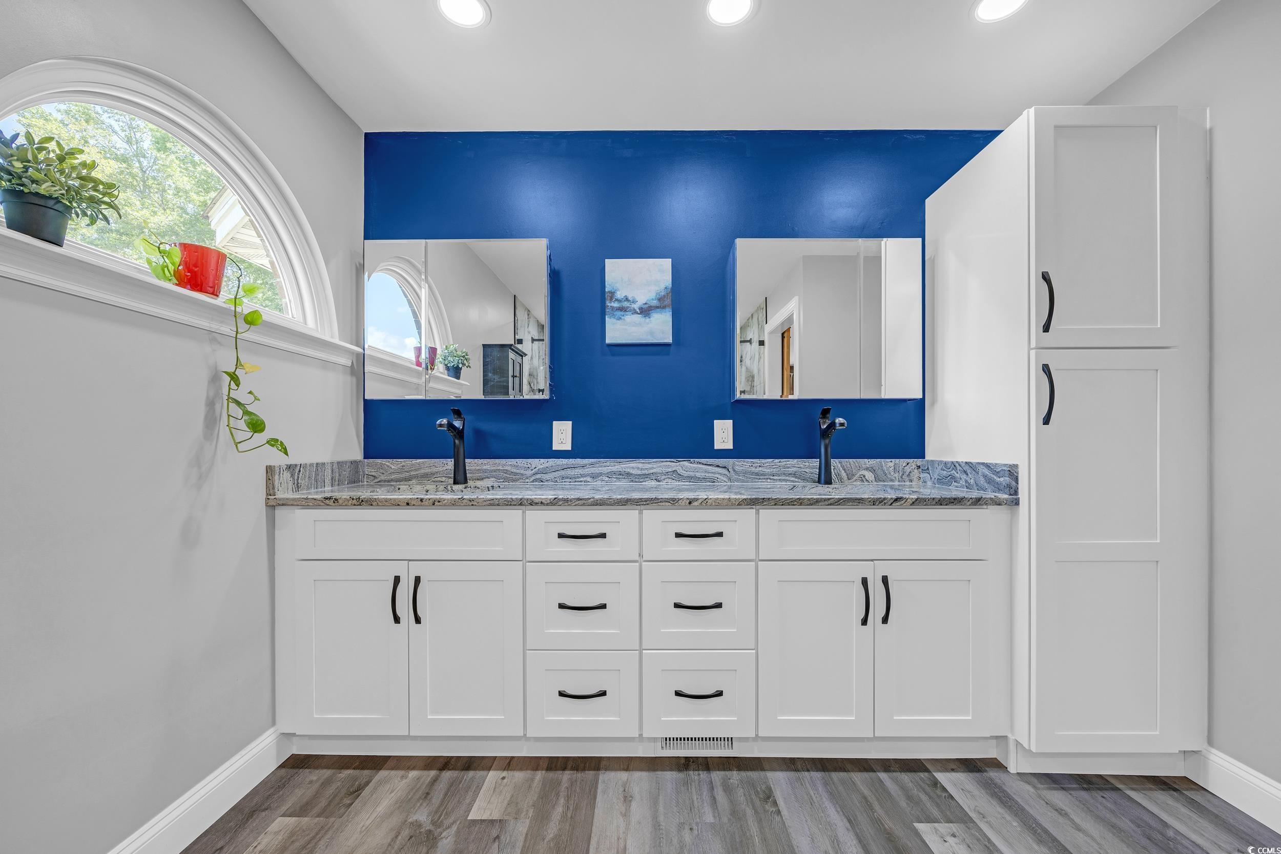 1014 Academy Drive Conway, SC 29526 - Photo 15 of 40 Full bath featuring a sink, baseboards, recessed l