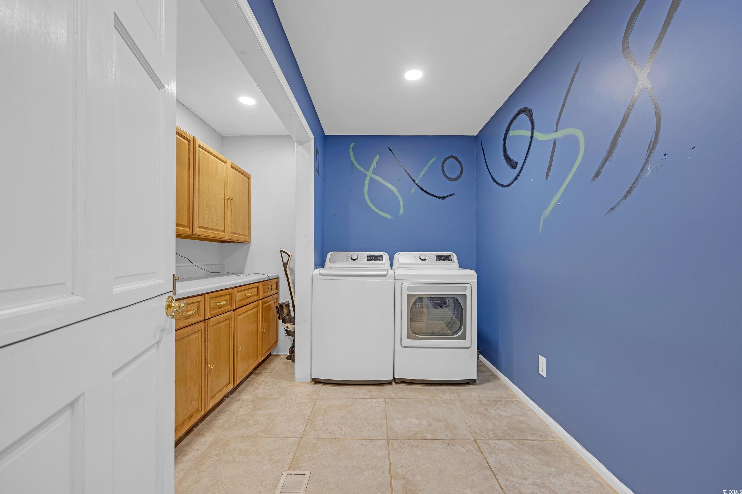 1014 Academy Drive Conway, SC 29526 - Photo 32 of 40 Laundry room with baseboards, recessed lighting, s